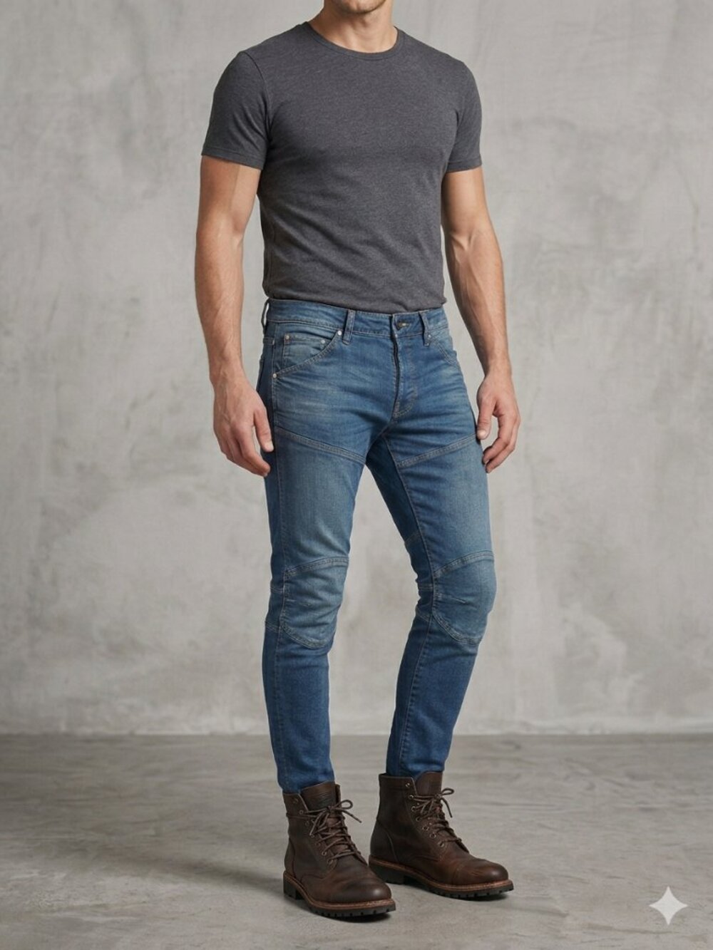 G-Star RAW Elwood 5620 3D Slim Jeans 34x34 Indigo Blue Stretch Denim
